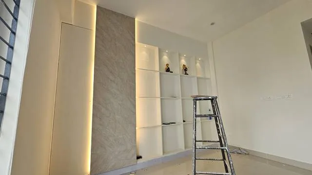 The 1963 House — finishing stage